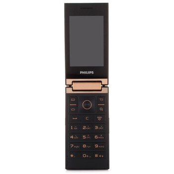 
                                        飞利浦（PHILIPS） E380 夜光黑 经典时尚翻盖双屏 移动联通2G 双卡双待 老人机 老年机 老人手机                