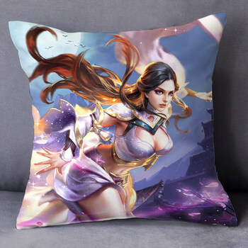 王者荣耀抱枕周边李白韩信凤求凰露娜鲁班七号孙悟空靠枕动漫定制 101