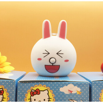 儿童宝宝可爱卡通硅胶防溅头延伸器嘴 可妮兔u形状水龙头过滤器 水口2