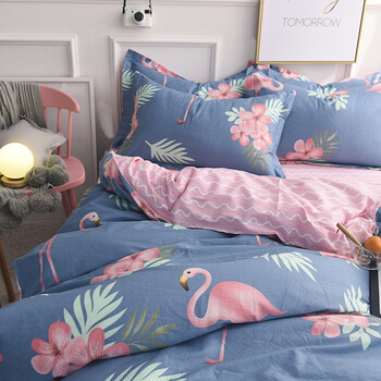 全棉四件套简约纯棉套件1.