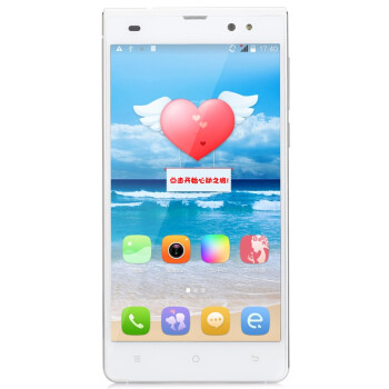朵唯 (DOOV) S3 星光白 移动4G手机