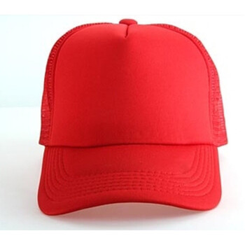 帽子工作帽棒球帽红色志愿者鸭舌帽夏季青年可 全红 l(58-60cm)【图片