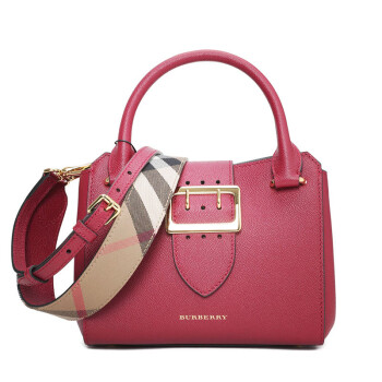 burberry/巴寶莉女包 手提包 奢侈品 女包 紅色_ 9折現價8991元