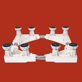 洗衣机脚架 洗衣机脚架底座可调移动滑轮托架 洗衣机脚垫 e款