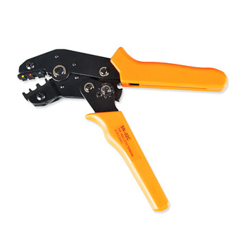 管形端子钳欧式针形冷压端子钳绝缘压线钳棘轮式端子接线压线帽压线钳