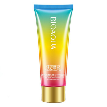泊泉雅透明质酸水嫩洗面奶水润滋养温和洁净控油平衡洁面乳 100g