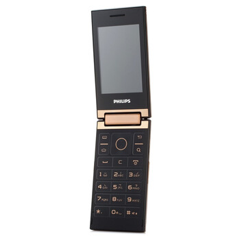 
                                        飞利浦（PHILIPS） E380 夜光黑 经典时尚翻盖双屏 移动联通2G 双卡双待 老人机 老年机 老人手机                