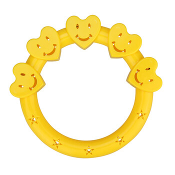 幼儿园早操器械爱心有声哑铃体操环舞蹈铃塑料哑铃儿童早操玩具 单只