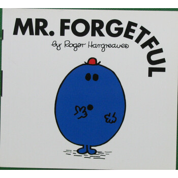 mr forgetful健忘先生原版进口外文儿童绘本