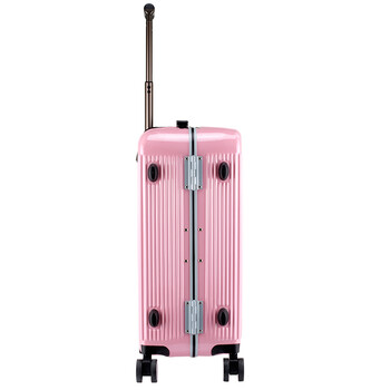 拉杆箱 万向轮海关密码锁拉杆箱25寸 行李箱男女 旅行箱铝框箱子