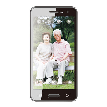 派信(PISIN) 爱久久 I99 联通 3G智能老人手机 双卡双待 健康黑