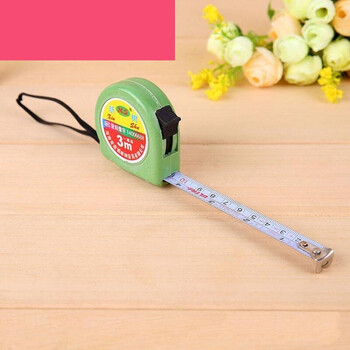 钢卷尺2m钢尺 测量工具木工量尺米尺五金工具一元店sn8600 黄色 2米