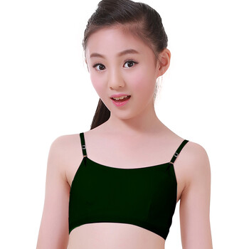 女童发育期文胸9-12岁内衣小背心学生女孩抹胸衣儿童白色裹胸 8083