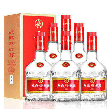 52度 五粮液股份白酒 迎宾酒上品500ml 6瓶装【图片 价格 品牌 报价】