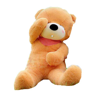 熊公仔2米布娃娃大熊生日礼物女孩送女友可爱睡觉抱玩偶 浅棕色瞌睡熊