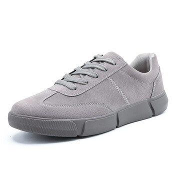 男士运动休闲鞋潮鞋百搭板鞋小白鞋子男 灰色 42