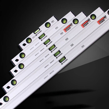 铝合金水平尺高精度迷你家用装修贴瓷砖垂直测量工具工业级 长500mm