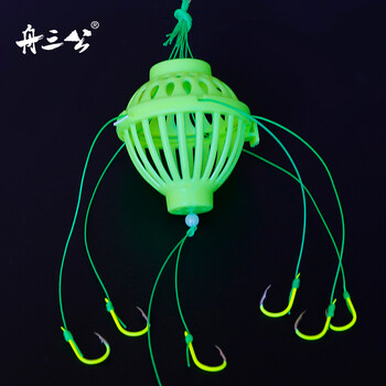 大头鱼笼钩水怪钩钓鱼水怪爆炸钩灯笼鲢鳙花白鲢鱼钓笼 10#钩