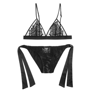 霏慕 性感情趣睡衣透明诱惑女 骚比基尼文胸睡袍家居情趣内衣睡裙套装