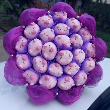 紫色 24只紫款小猪【图片 价格 品牌 报价】-京东