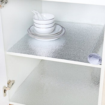 买2送1橱柜铝箔纸防潮防水防油贴纸厨房抽屉锡箔锡纸 60*300cm