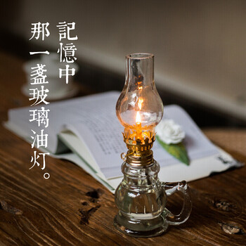 芯潮州老传统仿古供佛前拜神灯古代照明灯家居摆件 加购备用灯芯一捆