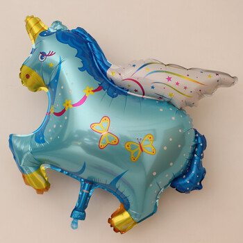 飞马铝膜气球铝箔汽球 婚庆布置 生日party派对国庆装饰 独角神兽