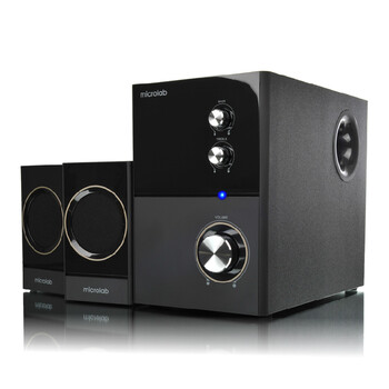 麦博(microlab)m400 2.1多媒体有源音箱 音响 黑色