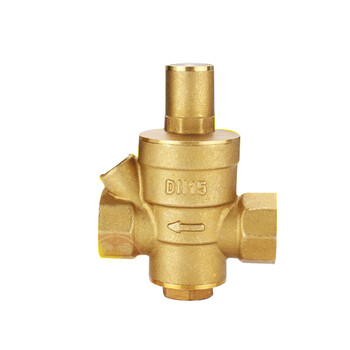 减压阀水管减压阀热净水器家用稳压阀门4分6分1寸 1寸-dn25不带压力表