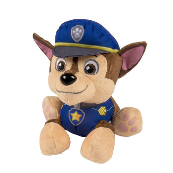 15cm汪汪隊立大功(paw patrol)毛絨公仔玩偶狗狗巡邏隊過家家親子玩具