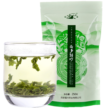 山云茶叶250g袋装特级西乡特炒炒青绿茶汉中绿茶