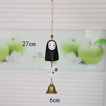 田园创意挂件摆件风铃挂饰卡通儿童生日礼物铃铛萌物装饰配件 无头脸