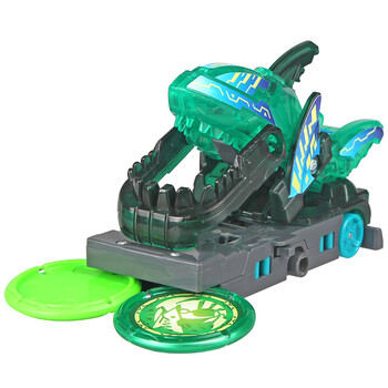 飞车3代兽能合体 夺晶自动变形套装儿童动漫玩具 合体夺晶系列-覆海鲨