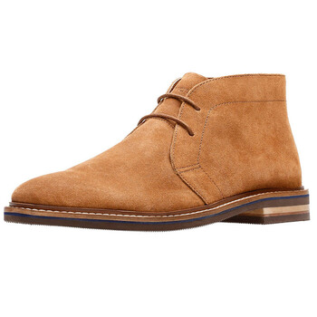 clarks其乐 saltash edge系列 男士麂皮绒男士系带休闲鞋 男鞋 cola