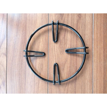 5搪瓷四爪奶锅架1个 送瑕疵锅架1个