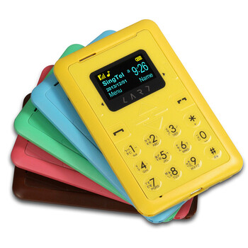 环球礼品 新加坡card phone第五代卡片手机 迷你手机