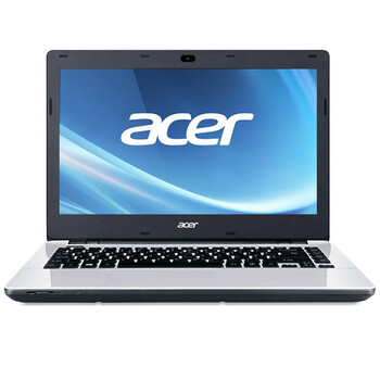 宏碁(acer) E5-471G-596W 14英寸笔记本电脑(i5-5200U 4G 500G GeForce 840M 2G独显 win8.1)珍珠白