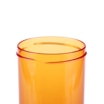 特百惠 莹彩随心杯雅致随身杯 多色图案可选 菊花橙310ml