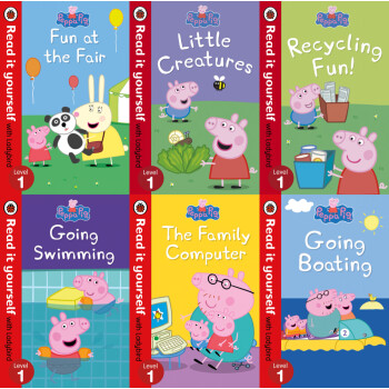 С Ӣԭͯ Peppa Pig Read It Yourself ּĶ12ɫװ СưLadybird [ƽװ] [4-6]