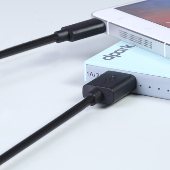 d-park 小米数据线 安卓手机充电宝器线usb 适用红米note3/小米max/2s 黑色