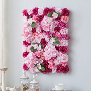 仿真植物墙花艺花墙婚庆婚礼摄影背景墙服装店墙饰生日派对拍照墙01