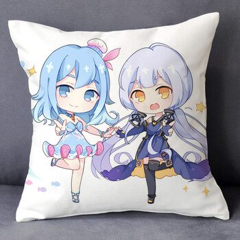 虚拟歌姬言和插画海报周边抱枕cos来图定做睡觉靠垫子auy 14 60x60cm