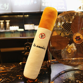 2018春夏季上市香菸抱枕长条枕头个性毛绒玩具烟头戒烟睡觉男生爱情