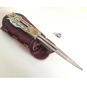 刺客信条4黑旗爱德华cosplay道具大枭雄袖箭袖剑刃可弹射元旦玩具礼物