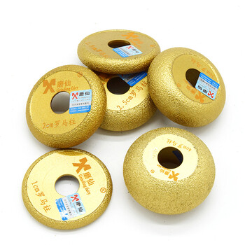 磨仙金刚石罗马柱半圆凹型开槽角磨机磨片石材磨轮打