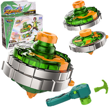 二星升级圣焰红龙双属性持续加速竞技合体陀螺玩具套装 疾风神鹰陀螺