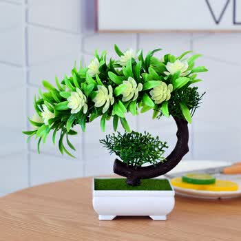 mccyy仿真花卉盆景套装绿植小盆栽室内摆放装饰品客厅玄关假花家居