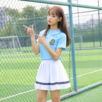 校服套装班服夏季中学生初中高中生学院风运动会开幕式毕业照服装yy