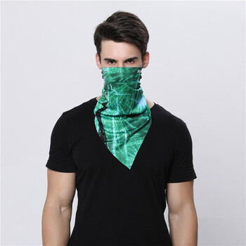 骁熊 骑行头巾户外蒙面巾防晒面罩防风无缝魔术三角巾男女山地车装备