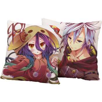 游戏人生zero 空白 朱碧多拉 休比里克动漫方形抱枕坐垫靠枕周边 里克